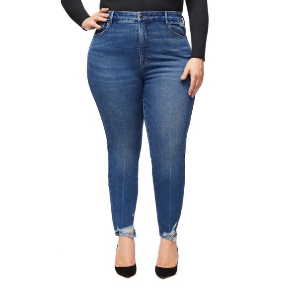 Good American Denim - Good American ‘Good Curve Skinny’- Blue329